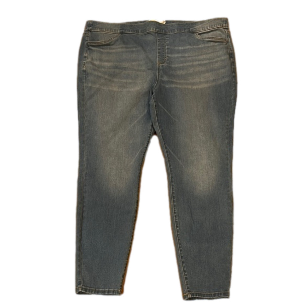 SONOMA womens pull on jeans size 24W long.